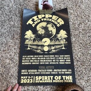 Tipper and Friends Spirit of Suwannee 2023 Poster